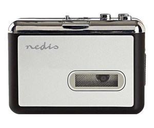 Bærbare festhøyttalere - Nedis ACGRU100GY Portable USB Cassette to MP3 Converter - cassette player - ACGRU100GY