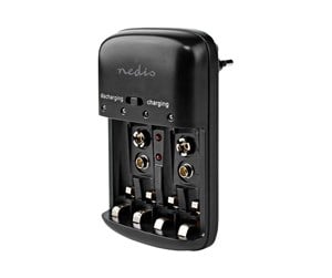 Batteri - Nedis BACH07 battery charger / discharger - BACH07