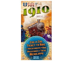 Brettspill & Puslespill - Asmodee Ticket To Ride - USA 1910 - 0824968817711