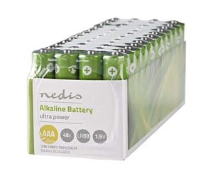 Batteri - Nedis BAAKLR0348BX battery - 48 x AAA - Alkaline - BAAKLR0348BX