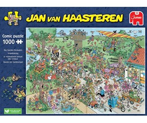 Puslespill - Jan van Haasteren Big Garden Birdwatch (1000) - 707-1110100318