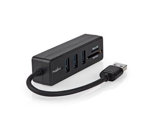 USB-hub - Nedis CCGB61250BK01 interface hub USB-hub - CCGB61250BK01