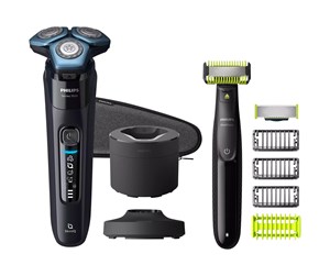 Barbermaskin - Philips Barbermaskin SHAVER Series 7000 S7783 - shaver - deep black - with trimmer - S7783/78