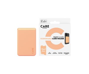 Mobil - Andre tilbehør - CARE by PanzerGlass Fashionable Card Holder Peachy iPhone - PANZER1446