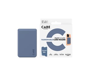 Mobil - Andre tilbehør - CARE by PanzerGlass Fashionable Card Holder Blue iPhone - PANZER1447