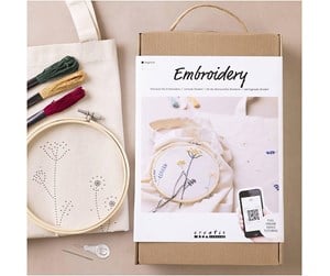 Arts & Crafts - Tilbehør - Creativ Company DIY Kit - Starter Craft Kit Embroidery (970851) - 970851