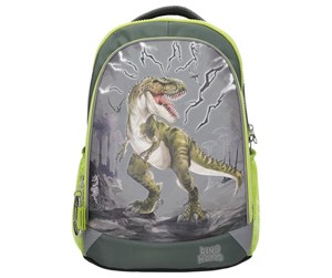 Skole - Dino World - Schoolbackpack REFLECTOR ( 0411759 ) - 0411759