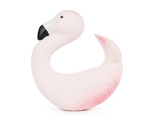 Babyleker - oli and carol Sky the Flamingo Baby Teether - OC8975