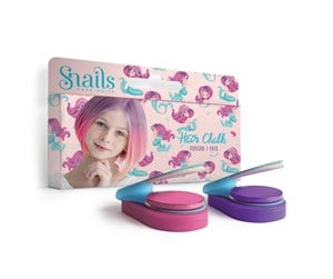 Kreative leker - Snails - Hair Chalk - Mermaid (HC003) - 201003