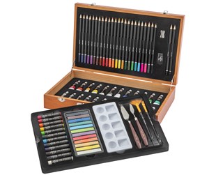 Arts & Crafts - Tilbehør - Nassau Mixed media art set - 82 pcs - AR9026/A