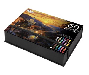 Arts & Crafts - Tilbehør - Craft Sensations 60 pcs colouring pencils in colour box - CR9021/A