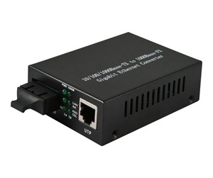 Repeater & Transceiver - ALLNET ALL-MC105G-SC-SM - media converter - 10Mb LAN 100Mb LAN 1GbE - ALL-MC105G-SC-SM