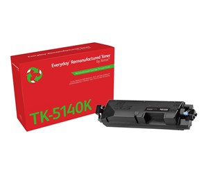 Printertilbehør blekk/toner - Xerox Everyday - black - compatible - remanufactured - toner cartridge (alternative for: Kyocera TK-5140K) - Green World Alliance return programme - Laser toner Svart - 006R04801