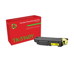 Printertilbehør blekk/toner - Xerox Everyday - yellow - compatible - remanufactured - toner cartridge (alternative for: Kyocera TK-5140Y) - return programme - Laser toner Yellow - 006R04803