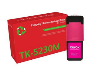 Printertilbehør blekk/toner - Xerox Everyday - magenta - compatible - remanufactured - toner cartridge (alternative for: Kyocera TK-5230M) - return programme - Laser toner Rød - 006R04806