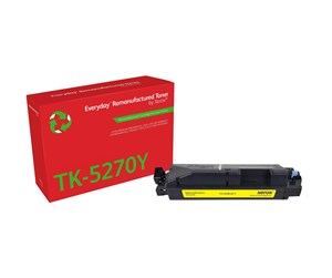 Printertilbehør blekk/toner - Xerox Everyday - yellow - compatible - remanufactured - toner cartridge (alternative for: Kyocera TK-5270Y) - return programme - Laser toner Yellow - 006R04815