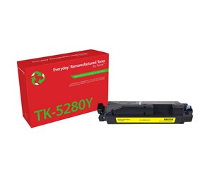 Printertilbehør blekk/toner - Xerox Everyday - yellow - compatible - remanufactured - toner cartridge (alternative for: Kyocera TK-5280Y) - return programme - Laser toner Yellow - 006R04819