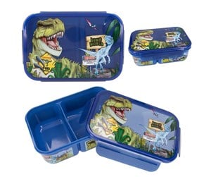 Skole - Dino World - Lunchbox DANGER ( 0412897 ) - 0412897