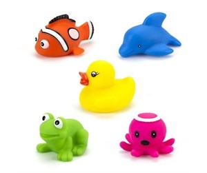 Babyleker - imagetoys Magni - Bath ducks with light ( 3643 ) - 3643