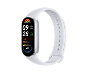 Smartklokke, Smartwatch & Sportsklokke - Xiaomi Smart Band 9 - Glacier Silver - BHR8340GL