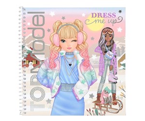 Kreative leker - Depesche  - Dress me up - Stickerbog - Winter Wonder - 412722