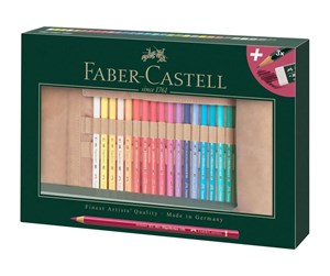 Skrive- & Tegneverktøy - Faber Castell Faber-Castell - Polychromos Colour pencil 30 ct pen. roll (110030) - 110030