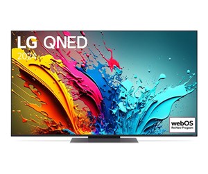 Flatskjerm-TV - LG 55" Flatskjerm-TV 55QNED87T3B QNED87 Series - 55" LED-backlit LCD TV - QNED - 4K LED 4K - 55QNED87T3B