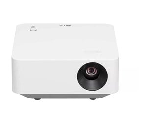 Prosjektor - LG Prosjektor CineBeam PF510Q - DLP projector - portable - Wi-Fi / Bluetooth / AirPlay - white - 1920 x 1080 - 450 ANSI lumens - PF510Q