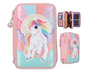 Skole - Depesche Ylvi - Triple Pencil Case RAINBOW ( 0412616 ) - 412616