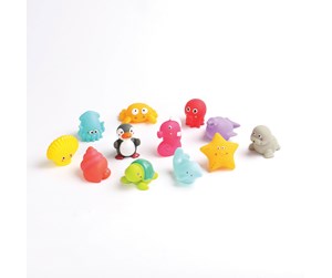 Babyleker - LUDI - Bath animals - 12 pcs - LU2174 - LU2174