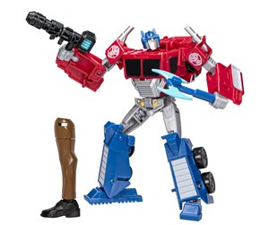 Figurer - Hasbro Transformers Toys EarthSpark Deluxe Class Optimus Prime Action Figure - F67355X2