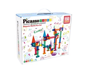 Byggesett - PicassoTiles Picasso Tiles 150pc Marble run set - PTG150