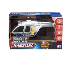 Leketøysbil - Teamsterz Mighty Machines Small Helicopter with L&S toy - 1417145