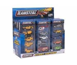 Leketøysbil - Teamsterz Street Machines die-cast 5-Pack toy cars - 1416212