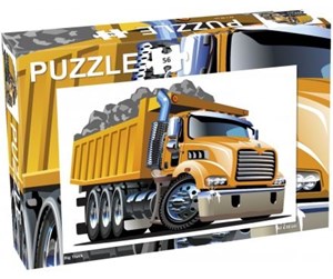 Puslespill - Tactic Puzzle Lovers Big Truck 56 pcs puzzle - 56807