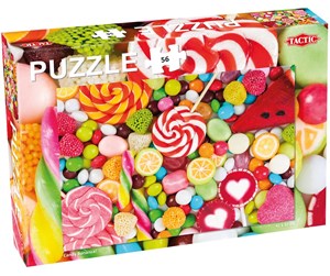 Puslespill - Tactic Candy Bonanza! 56 pcs puzzle - 56663