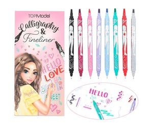 Skrive- & Tegneverktøy - Depesche TOPModel - Calligraphy & Finliner Set (411392) - 411392