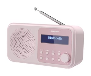 DAB, nettverks- og klokkeradio - Sharp Tokyo DR-P420 - DAB portable radio - Bluetooth - DAB/DAB+/FM - Mono - DR-P420(PK)