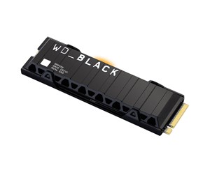 SSD - WD Black SN850X SSD - 4TB - M.2 2280 - PCIe 4.0 - Med varmespreder - WDS400T2XHE