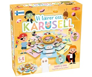 Brettspill & Puslespill - Tactic Vi lærer oss Karusell - 59116