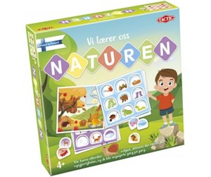 Brettspill & Puslespill - Tactic Vi lærer oss Naturen - 58192