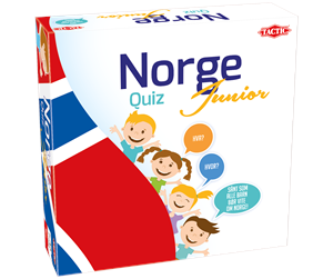 Brettspill & Puslespill - Tactic Norge Quiz Junior - 56026