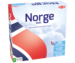 Brettspill & Puslespill - Tactic Norge Quiz - 53685