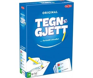 Brettspill & Puslespill - Tactic Tegn & Gjett Original - 53260