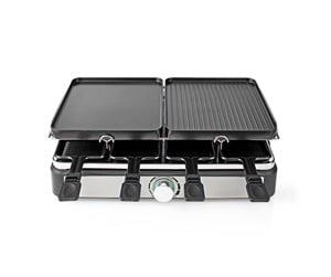 Bordgrill - Nedis FCRA300FBK8 raclette grill - FCRA300FBK8