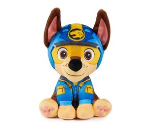 Dukker, Bamser & Utstyr - Spin Master Paw Patrol - Jungle Basic Plush 20 cm - Chase - 0778988499108