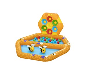 Vannlek - Bestway - Lil' Beehive Baby Pool & Ball Pit 2 in 1 (52639) - 52639