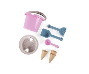 Utendørsleker - Dantoy Thorbjorn Bucket set w. Ice cream cones - Pink - 4801