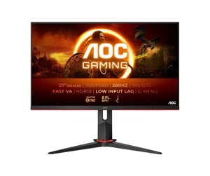 Skjerm - 27" AOC Gaming 27G2ZN3/BK - LED monitor - Full HD (1080p) - 27" - HDR - 27G2ZN3/BK