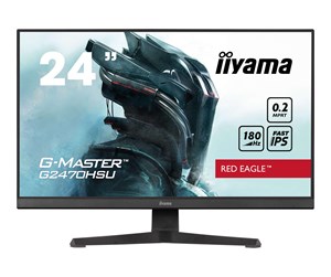 Skjerm - 24" iiyama G-MASTER Red Eagle G2470HSU-B6 - LED monitor - Full HD (1080p) - 24" - G2470HSU-B6